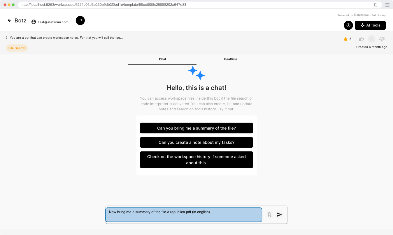 Asking to get info about the file