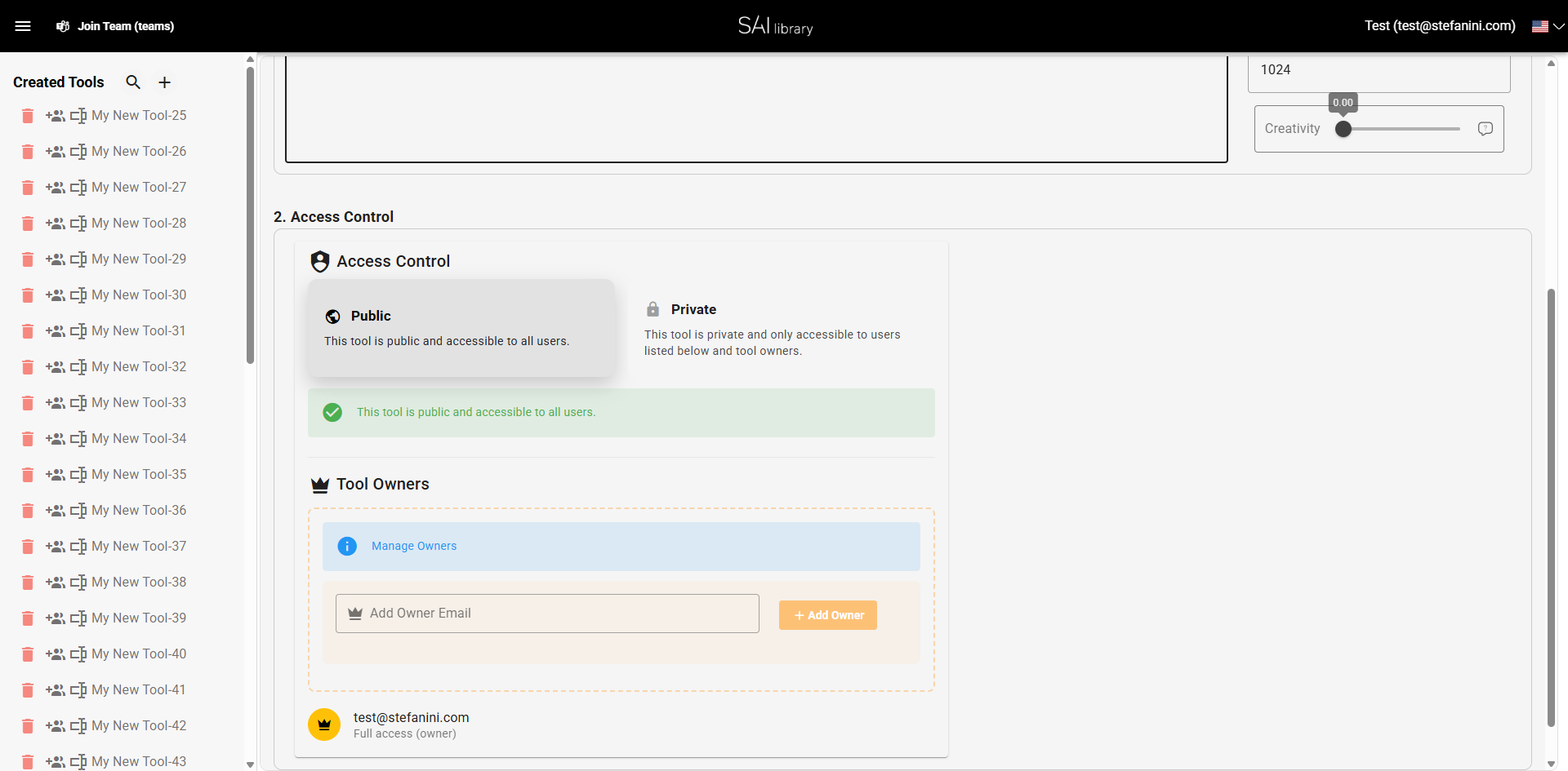 Access Control Section