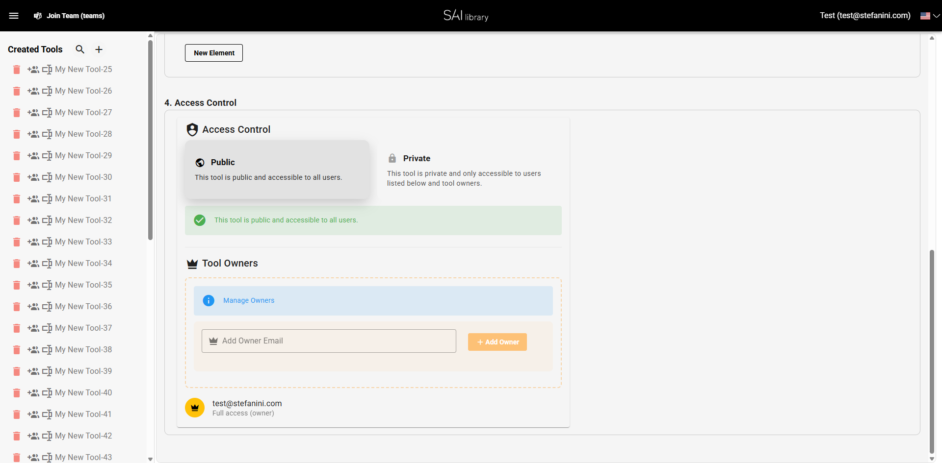 Configure Access Control