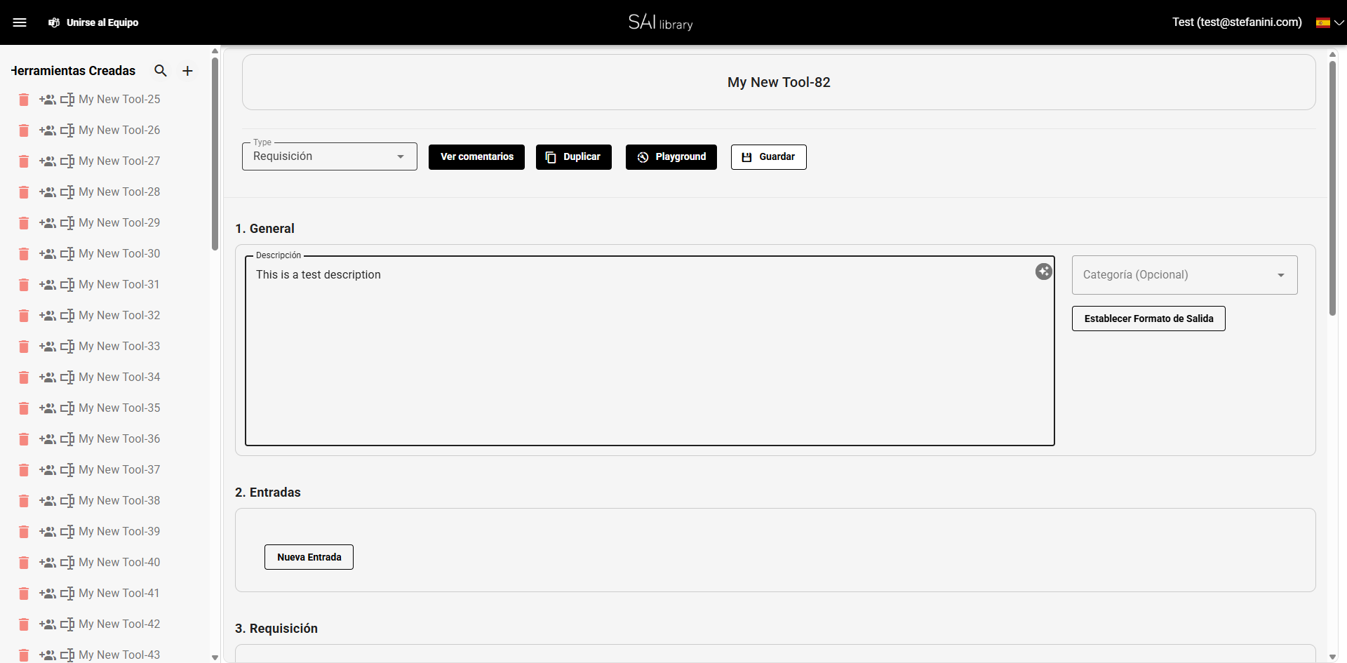 Revisar Sección General