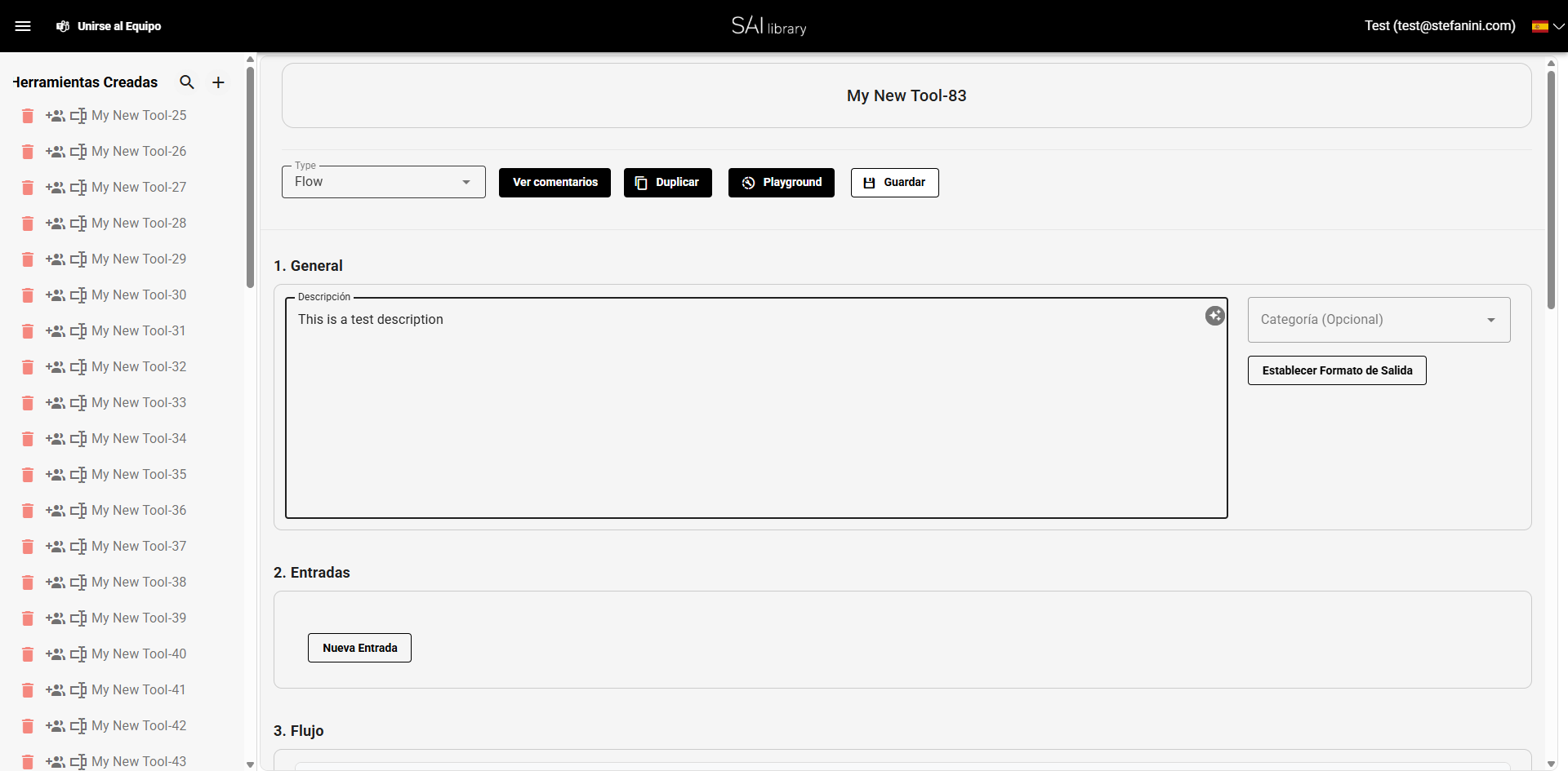 Revisar Sección General