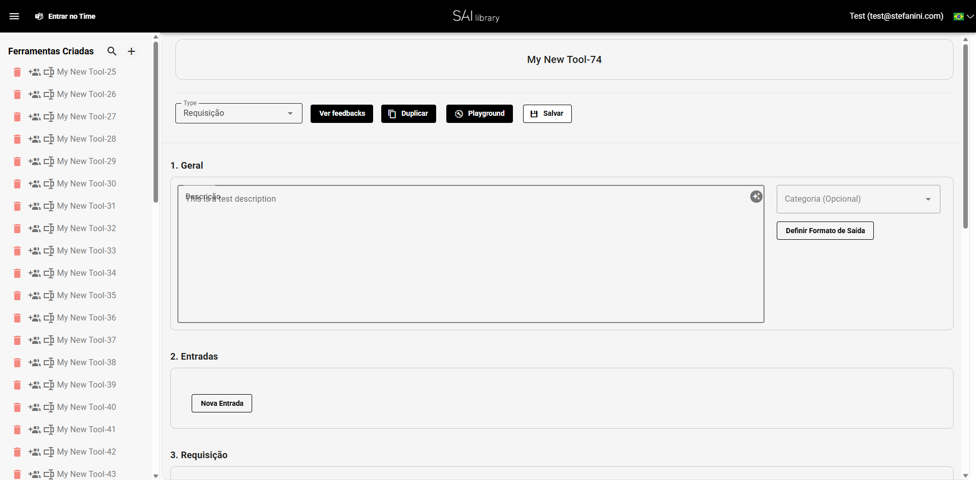Adicionar Descrição