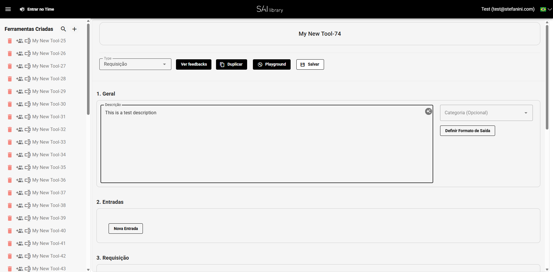 Revisar Seção Geral