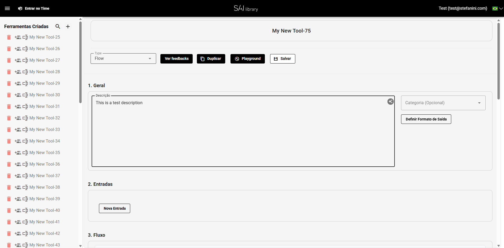 Revisar Seção Geral